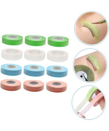 minkissy 36 Rolls Lash Tape False Eyelash Tape Adhesive Fabric Tape Breathable Eyelash Tape DIY Lash Grafting Tape Lash Extension Auxiliary Tool Extend Eyes Non-woven Fabric - Buy Online on SooperMarket.com