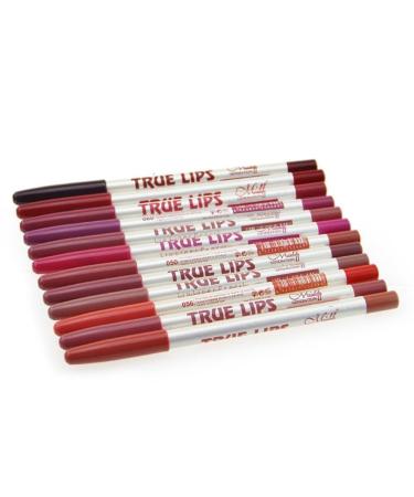 Sankuwen Waterproof Lip Liner Pencil Set - 12 Vibrant Colors - Buy Online on SooperMarket.com