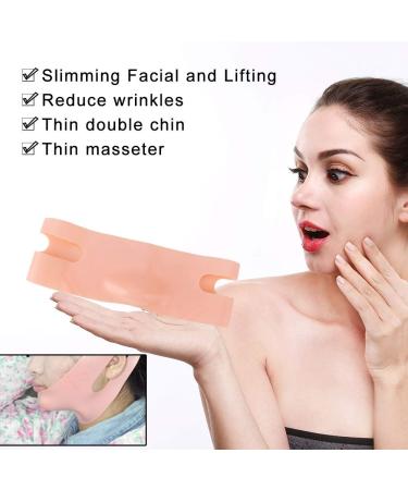 V Line Face Slimming Mask | Silicone Facial Lifting & Chin Reducer Mask - Buy Online on SooperMarket.com