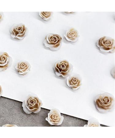 50Pcs Camellia 3D Flowers For Nails 3D For Art Bow For Nails Jewelry Trendy - Buy Online on SooperMarket.com