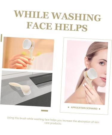Gogogmee Face Brush Cleaning Facial Brush Facial Cleaning Brush Face Cleaning Brush Manual Facial Brush Face Cleansing Tool Face Washing Brush Face Cleansing Brush Pore Cleansing Brush - Buy Online on SooperMarket.com
