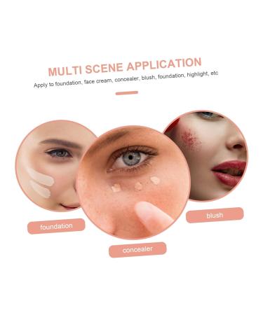 Buy Housoutil Large Makeup Brush Set - Flame Blush & Powder Brushes for Flawless Cheeks | Artificial Fiber Cosmetics Tools - International Shipping Available - Buy Online on SooperMarket.com