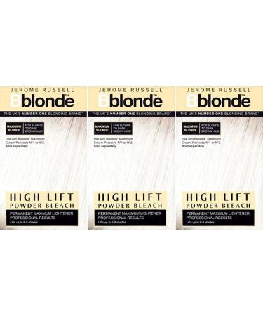 SIX PACKS of Jerome Russell Bblonde High Lift Powder Bleach Maximum Blonde