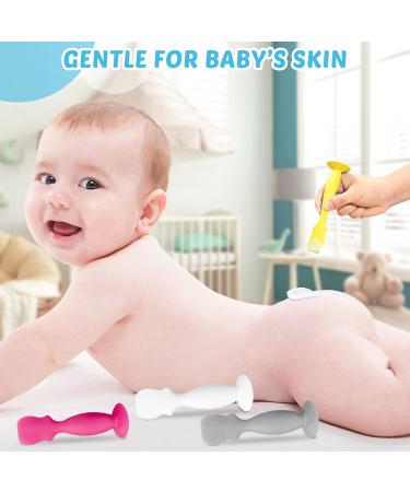 6 Pack Soft Silicone Baby Diaper Cream Spatula Applicator - Diaper Rash Cream Brush for Newborns (Small) - Buy Online on SooperMarket.com