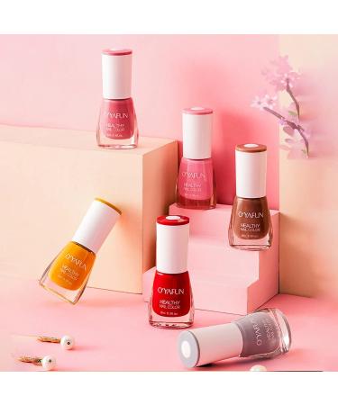 Vipomkowa Non-Toxic Nail Polish - Eco-Friendly Quick-Dry Water-Based Formula (8ml) - Easy Pull-Off International Shipping - Buy Online on SooperMarket.com