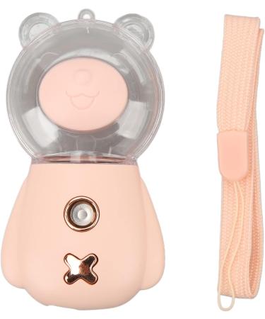 Nano Sprayer Cute Shape DC5V 300ML Moisturizing Skin Nano Mister Handheld 3 Minute Timing with Lanyard for Office Pink - Buy Online on SooperMarket.com