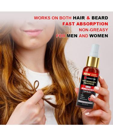 Ceessting Hair Growth Spray - Biotin, Caffeine & Niacinamide - 2oz Anti-Hair Loss & Regrowth Treatment for Men & Women - Buy Online on SooperMarket.com