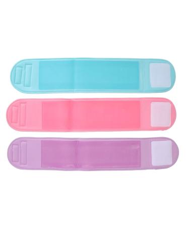 Silicone Neck Mask Pack of 3 | Reusable Anti Aging Masks with Strap | Neck Wrinkle Pads | Prevention Patch Neck