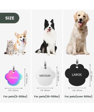 Personalized Yehanti Dog ID Tag - Engraved Stainless Steel Name & Contact Info for Dogs Cats & Puppies - Buy Online on SooperMarket.com