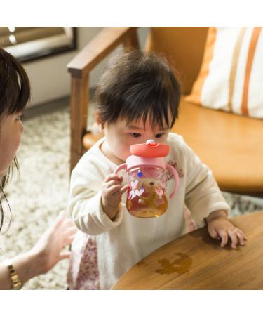 Richell Straw Mug Pink 200ml - Ideal for 8 Months+ Babies - Buy Online on SooperMarket.com