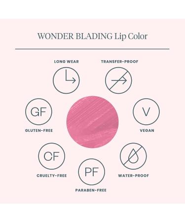 Wonderskin Wonder Blading Peel and Reveal Lip Stain Kit - Long Lasting, Transfer Proof, Waterproof Pink Natural Lip Stain - Beautiful Kit - Buy Online on SooperMarket.com