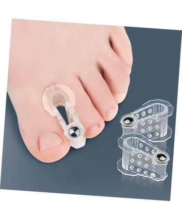 Anneome 4 Pairs Magnetic Splitter Tools for Feet - Pedicure & Yoga Stretcher Dividers for Men & Women - Transparent Valgus Support - Buy Online on SooperMarket.com