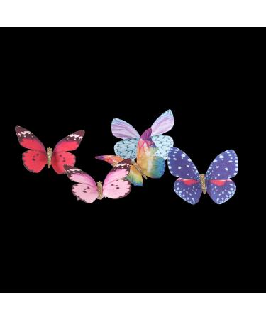 inSowni 20 Pack Multi Colors Butterfly Alligator Hair Clips Barrettes - Wedding Accessories for Women, Girls, Kids - Buy Online on SooperMarket.com