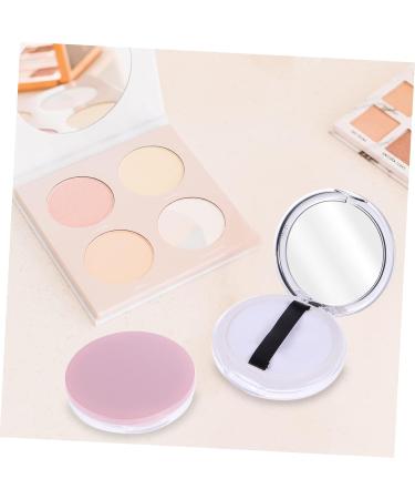 Healeved 2pcs Dispensing Empty Toner Cosmetic Pot Finish Powder Jar Loose Powder Compact Glass - Buy Online on SooperMarket.com