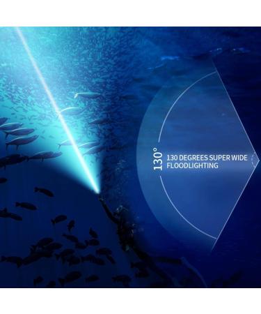 XTAR D30 1600 Lumens Scuba Diving Video Light | Multi-Color LED Underwater Flashlight - Buy Online on SooperMarket.com