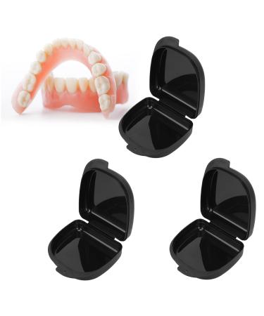3 Pack Dental Storage Case - Individually Sealed Denture Box & Travel Mouthguard Container | International Shipping - Buy Online on SooperMarket.com