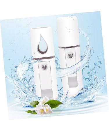 PLAFOPE Face Sprayer Facial Water Sprayer Nanometer Sprayer Handheld Facial Sprayer Cool Mist Sprayer White - Buy Online on SooperMarket.com