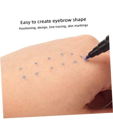Hemoton 5pcs Pen Eyebrow Pen Pens Eyebrow Position Pen Double Head Drawing Tool 13.9x1.8cm Blue - Buy Online on SooperMarket.com