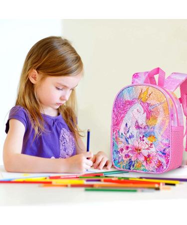 Unicorn Toddler Backpack with Leash - Safety Harness Mini Bookbag for Girls - Buy Online on SooperMarket.com