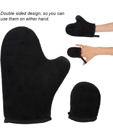 Tanningfor Totally Even Self Tanning Lotion Apply Solid & Comfortable Double Sided Design Thumb Area for Slip Protection Suitable and Other Lotions (Black) - Buy Online on SooperMarket.com