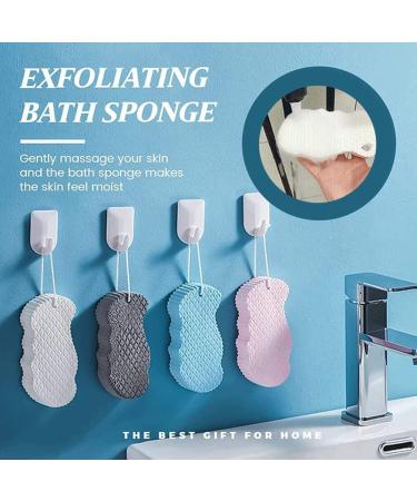 Exfoliating Bath Body Sponge Ultra Soft Exfoliating Sponges Magic Bath Sponges Bath Sponges for Kids Exfoliating Body Sponge Spa Scrub Dead Skin Dead Skin Sponge Remover (4 Pieces) - Buy Online on SooperMarket.com
