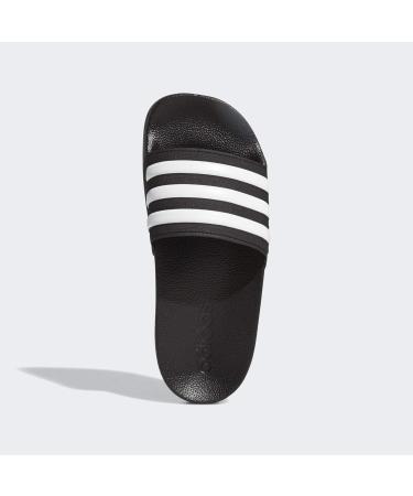 Buy adidas Unisex Kids Adilette Shower Slippers 35 EU - Core Black Ftwr White - International Shipping Available - Buy Online on SooperMarket.com