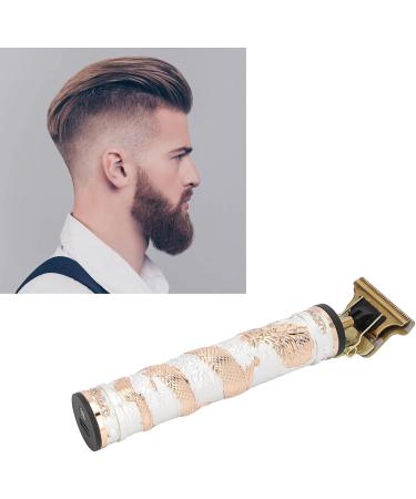 Hair Clipper Hair Clipper for Home Low Noise Electric Hair Clipper Easy to Operate Hair Clipper for Home by Yourself for Gift (White Gold) - Buy Online on SooperMarket.com