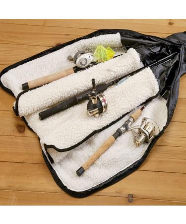 Guide Gear 3 Fishing Rod and Reel Case 7'6 Travel Storage Bag | Pole Rod Holder - Buy Online on SooperMarket.com