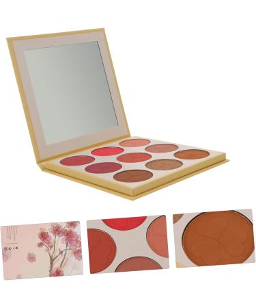BELLIFFY 1pc 9 Loose Powder Makeup Palette Pressed Powder Pallet Cosmetic Powder Blush Makeup 9 Blush Shade - Buy Online on SooperMarket.com