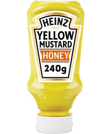 Mustard Sauce Bundle which Contains Heinz Yellow Mustard Honey 220ml - Pack of 3 with Grocery List Card - Buy Online on SooperMarket.com