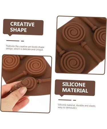 Ciieeo 2pcs Lollipop Mold Festival Baking Mold Lollipop Ball Molds Cookie Molds Sphere Lollipop Fondant Molds Sucker Molds Sucker Lollipop Silicone Cake Fudge Silica Gel Chocolate Candies - Buy Online on SooperMarket.com