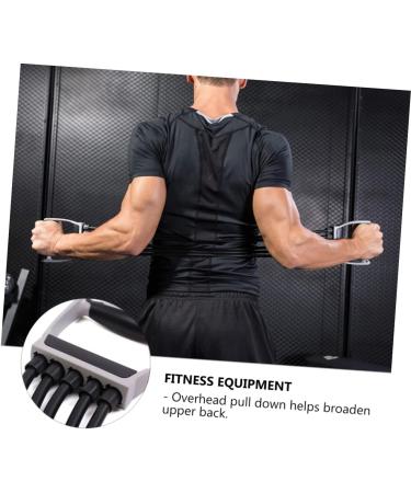 1pc Puller Workout Resistance Band | Chest & Arm Expander | Ultimate Fitness Gym Straps for Men | Latex Exercise Cords with Handles - Buy Online on SooperMarket.com