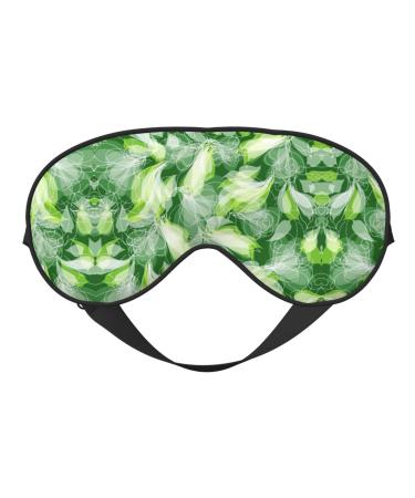 Leaf Soft Sleep Eye Mask Female Breathable Eye Patch Perfect for Travel and Relaxation
