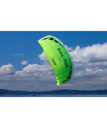 Prism Synapse 140 Parafoil Kite - Ideal Entry Level Dual-line Kite for Kids and Adults - Cilantro - Buy Online on SooperMarket.com