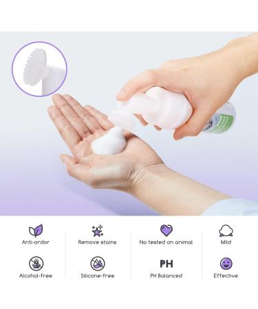 Nobleza Dry Foam Shampoo for Dogs Cats & Rabbits - Lavender 250ml | Ideal After Walks & Before Bed for Kittens & Puppies - Buy Online on SooperMarket.com