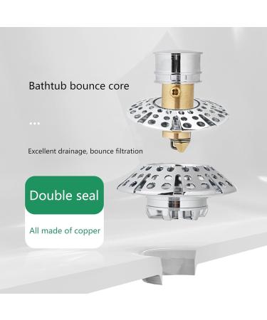 Versatile Sink Stopper Tub Drain Cover Convenient Bathroom Sink Drain Stopper Metal Perfect For Any Bathroom Sink Stopper - Buy Online on SooperMarket.com