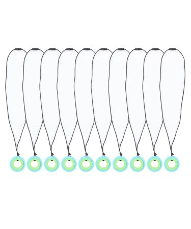 High Temperature Resistant Kids Sensory Chew Necklace | Safe Silicone for Daily Use (Light Blue) - Buy Online on SooperMarket.com