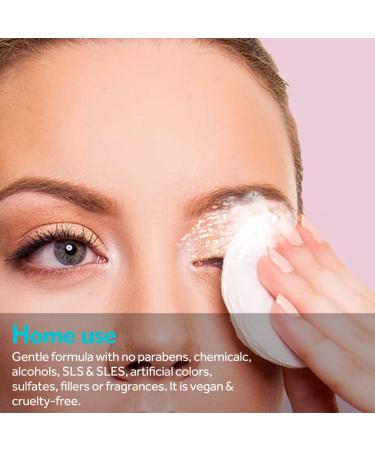 50ML Eyelash Extension Cleanser Kit with Makeup Brush - Daily Foaming Shampoo for Extensions and Natural Lashes - Buy Online on SooperMarket.com