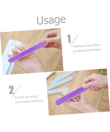 minkissy 1 Nail Polish Buffer Nail File for Natural Nails Nail Buffing Block Nail Files Boards Acrylic Nail Files Nail Buffers Natural Nails Files Nail Art King Miss Sponge 18X2cm - Buy Online on SooperMarket.com