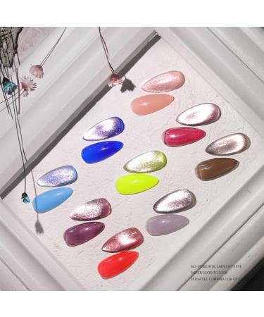 FOYTOKI 2 Pcs Manicure Accessories UV LED Nail Gel Polish Cat Eye Nail Polish Gel Beautiful Nail Gel - Buy Online on SooperMarket.com