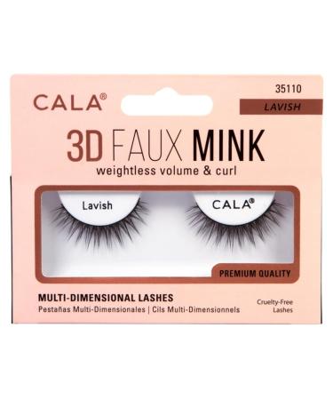 3D FAUX MINK LASHES: LAVISH