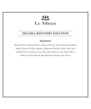 Le Mieux Iso-Cell Recovery Solution - Nourish & Soothe Your Skin | 6 oz | International Shipping Available - Buy Online on SooperMarket.com