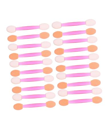 MUSISALY 80pcs Eye Shadow Sponge Eyeshadow Applicator Plastic Cosmetic Eyeshadow Sponge