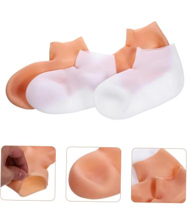 FOMIYES 2 Pairs Exfoliating Moisturizing Socks Sebs Women's Spa Nursing Cover - Buy Online on SooperMarket.com
