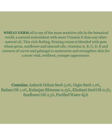 Biotique Firming Face & Body Cream - Bio Wheat Germ (55gm) | Anti-Aging Moisturizer for All Skin Types | Shop Internationally - Buy Online on SooperMarket.com