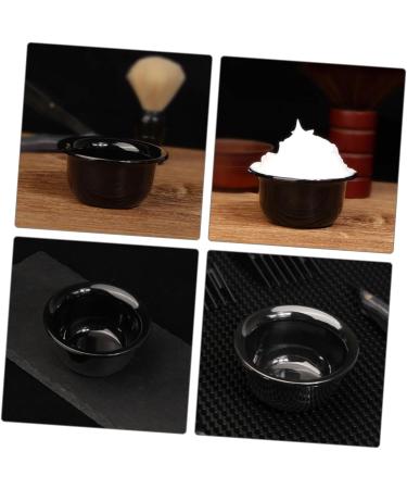Angoily 3-Section Shaving Shell Razor Holder | Black Soap & Foam Bowl | Men's Shaving Accessories | International Shipping Available - Buy Online on SooperMarket.com