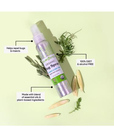 Sky Organics Organic Bug Spray - 4 fl oz (Natural Insect Repellent) - Buy Online on SooperMarket.com
