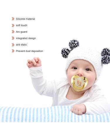 Soft Touch Baby Pacifier - Silicone One Piece for Newborns & 6-18 Months | Comfort & Safety | International Shipping - Buy Online on SooperMarket.com