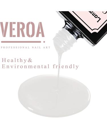 VEROA 10 lm Milky White Gel Nail Polish Colours - Soak-Off UV White Gel Polish - Long Lasting & Easy to Apply Nail Polish Gel for Salon & Home DIY  - Buy Online on SooperMarket.com