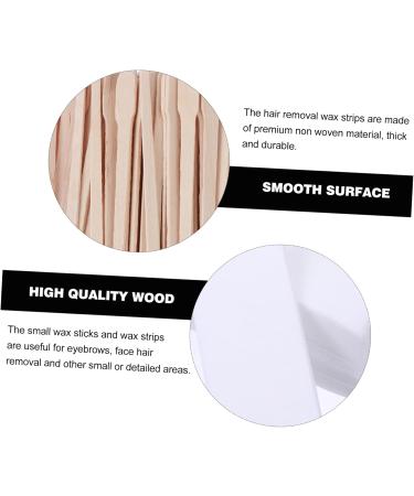 Beavorty 1200pcs Disposable Beauty Bar Spatula Set | Small Wooden Wax Applicators | Natural Birch Beauty Tools for Professional Use - Buy Online on SooperMarket.com